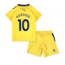 Everton Anthony Gordon #10 Tredjeställ Barn 2022-23 Korta ärmar (+ Korta byxor)